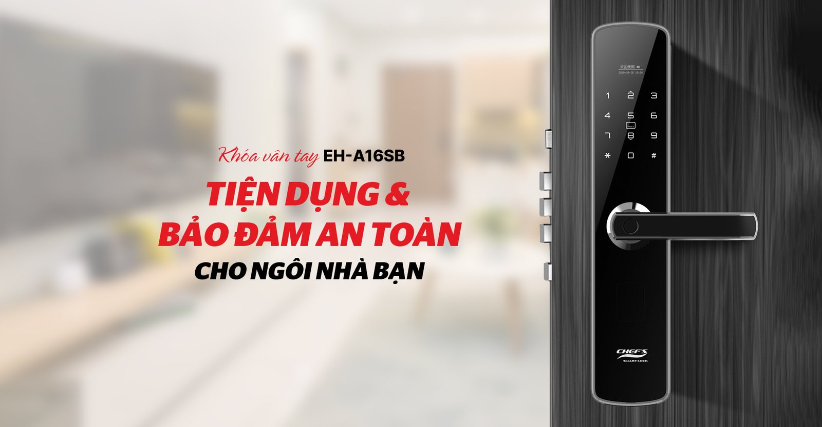 khóa thông minh, khóa vân tay